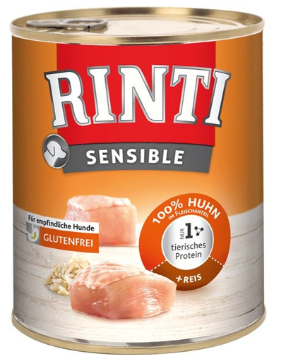 RINTI Sensible Kuře s rýží 800g