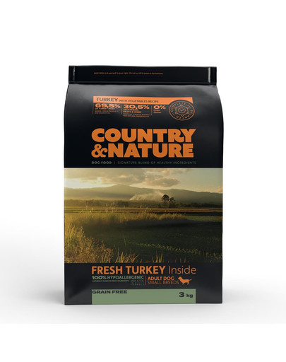 COUNTRY&NATURE Turkey with Vegetables 3 kg