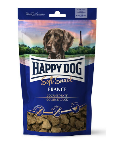 HAPPY DOG Soft Snack France 100 g gurmánská kachna