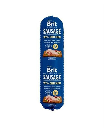 BRIT Premium Sausage 800 g mokré krmivo pro psy všech věkových kategorií