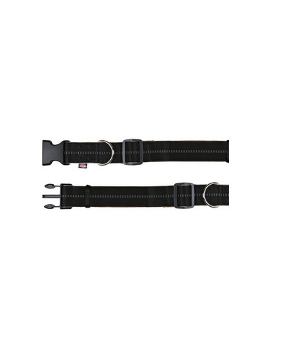 TRIXIE Obojek softline elegance obojek m – l 40 – 55 cm / 38 mm  černý