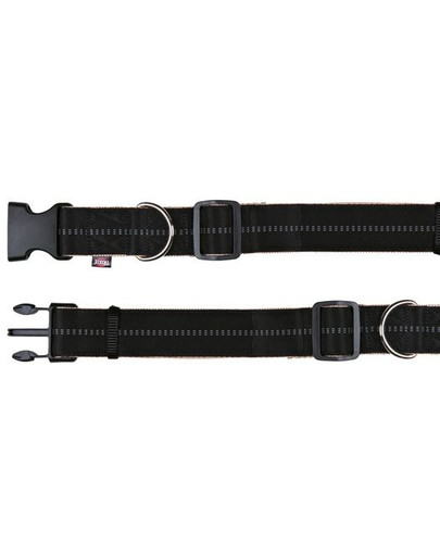 TRIXIE Obojek softline elegance obojek S-M 32 – 45 cm / 38 mm černý