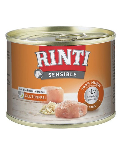 RINTI Sensible konzervy s rýží 185 g