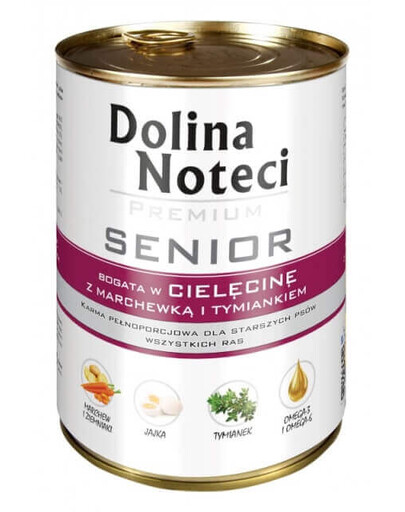DOLINA NOTECI Premium Senior 400g pro starší psy