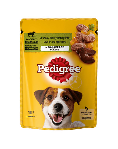 PEDIGREE Adult mokré krmivo pro psy v želé 24 x 100 g sáčky