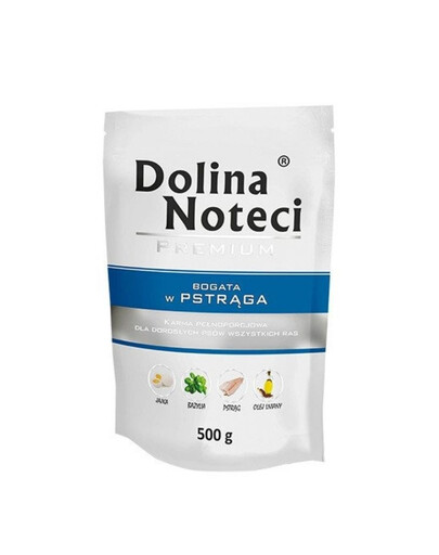 DOLINA NOTECI Premium Bohatá na maso 500g kapsičky pro psy