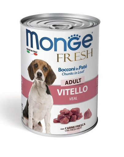 MONGE Fresh konzerva pro psy 400g