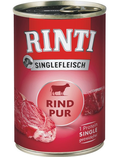 RINTI Singlefleisch Pure monoproteinové krmivo pro dospělé psy 800 g
