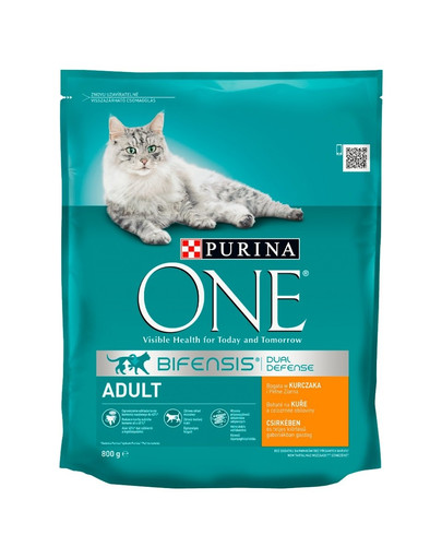 PURINA ONE ADULT kurczak i pełne ziarna 800g