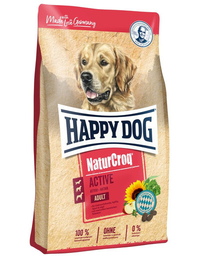 HAPPY DOG NaturCroq Active adult 15 kg