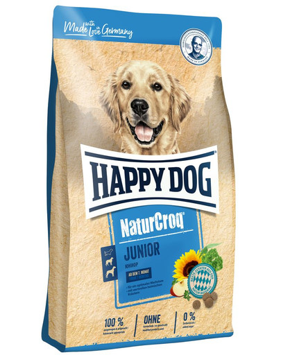 HAPPY DOG NaturCroq Junior 4 kg granule pro štěňata