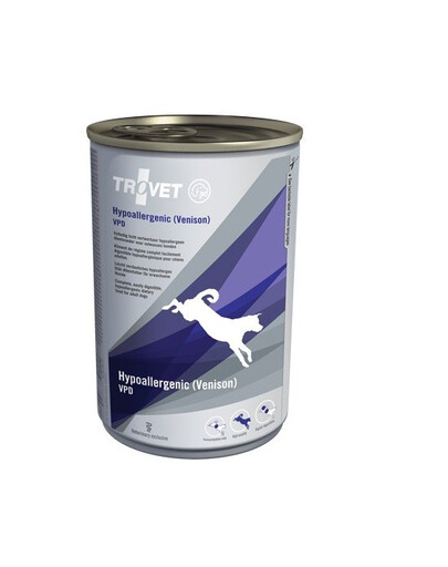 TROVET Dog Hypoallergenic Venison VPD 400 g