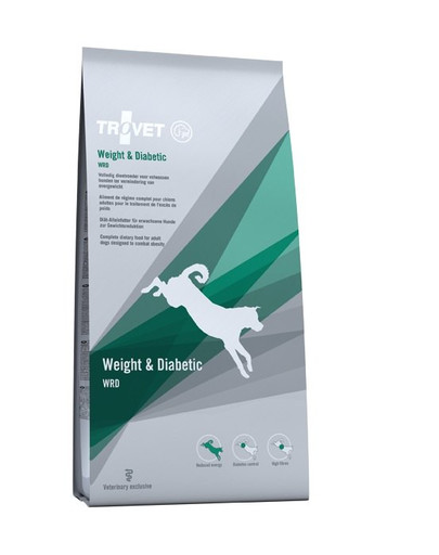 TROVET Dog Weight & Diabetic WRD 12,5 kg
