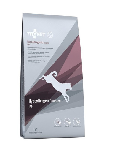 TROVET Dog Hypoallergenic Insect IPD 3 kg