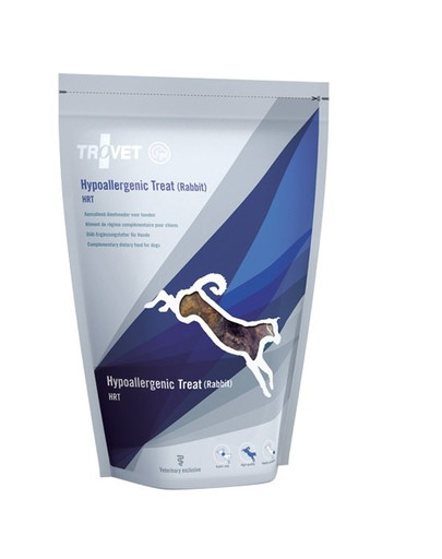 TROVET Hypoallergenic Treat Rabbit HRT 250 g