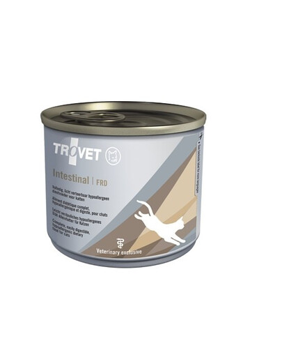 TROVET Intestinal FRD 190 g pro kočky