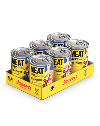 JOSERA Meat Lovers Menu Kachna s dýní 6x400 g