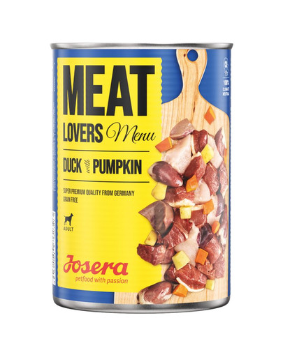 JOSERA Meat Lovers Menu Kachna s dýní 6x800 g