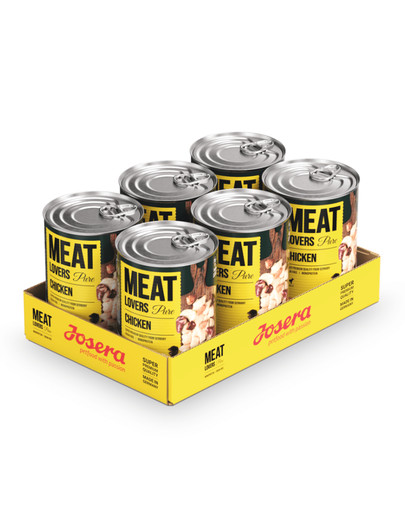 JOSERA Meatlovers Pure Chicken  6x400 g