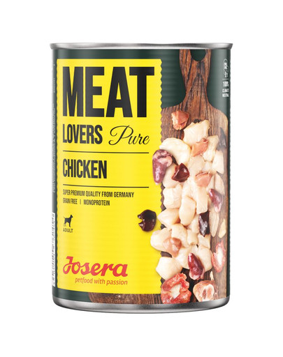 JOSERA Meatlovers Pure Chicken  6x400 g