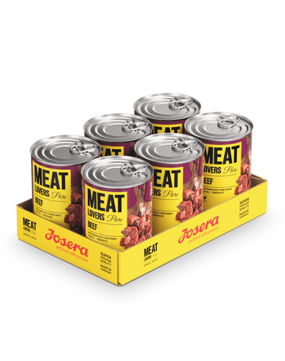 JOSERA Meatlovers Pure Beef 6x400 g