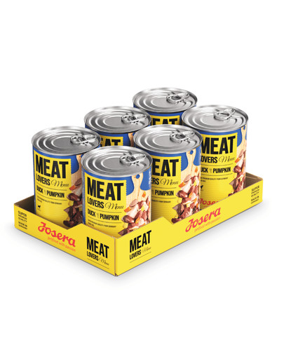 JOSERA Meat Lovers Menu Kachna s dýní 6x800 g