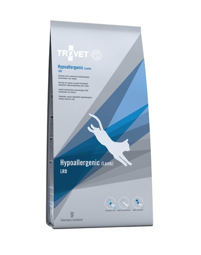 TROVET Cat Hypoallergenic Lamb LRD 3 kg