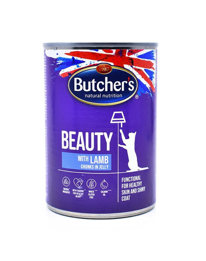 BUTCHER'S Cat Classic Pro Series s jehněčím 400 g
