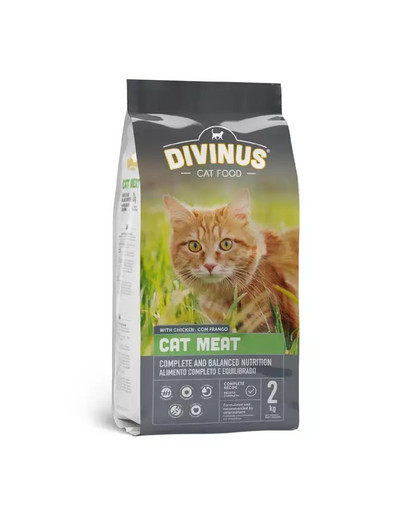 DIVINUS Cat Meat pro dospělé kočky 2 kg