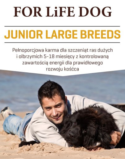 FITMIN For Life Junior Large Breeds 15 kg