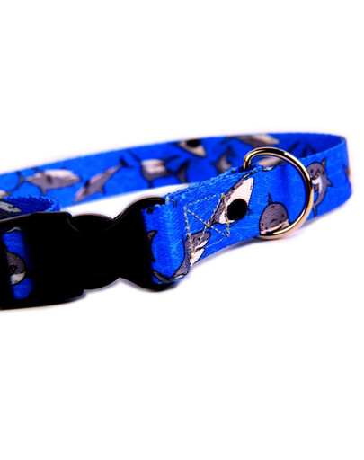 FERA Obojek s plastovou sponou Shark 24-40 cm 15 mm