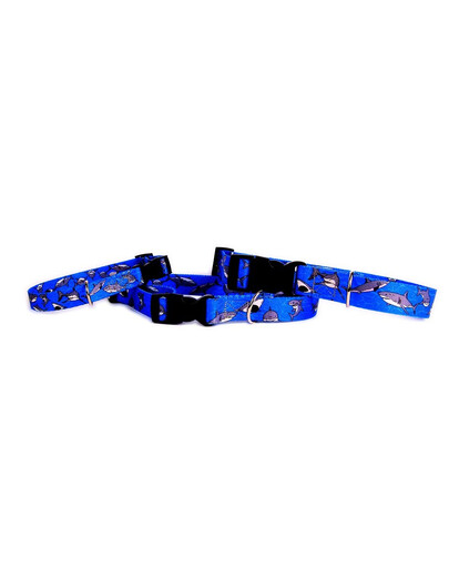 FERA Obojek s plastovou sponou Shark 24-40 cm 15 mm