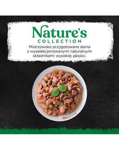 SHEBA Nature's Collection Drůbeží příchutě v omáčce 8x85g kuře s paprikou a krůtí maso s mrkví
