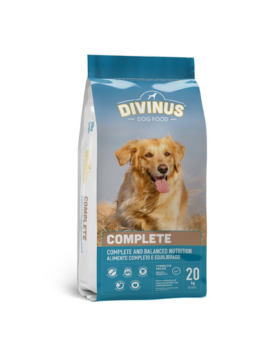 DIVINUS Dog Complete 20 kg s vitamíny a minerály pro vybíravé psy