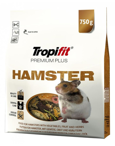 TROPIFIT Premium Plus Hamster 750 g krmivo pro křečky
