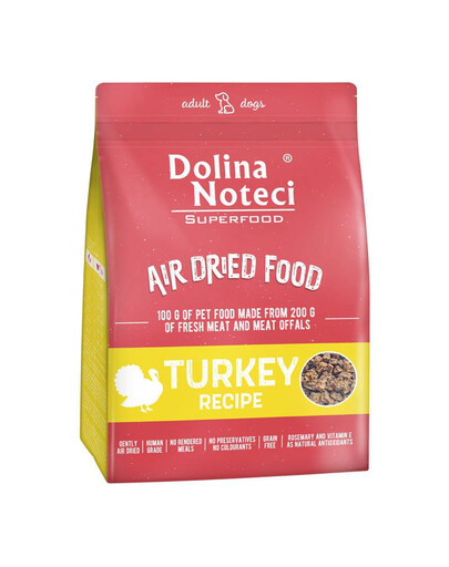 DOLINA NOTECI Superfood Krůtí jídlo sušené krmivo 1 kg