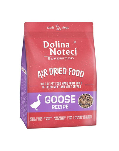 DOLINA NOTECI Superfood Husí příchuť, suché krmivo 1 kg