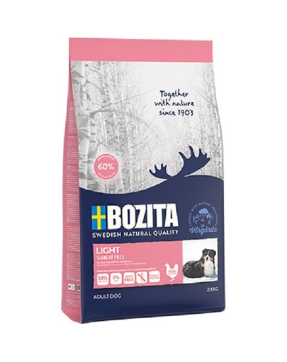 BOZITA Dog Light Wheat Free 2,4 kg
