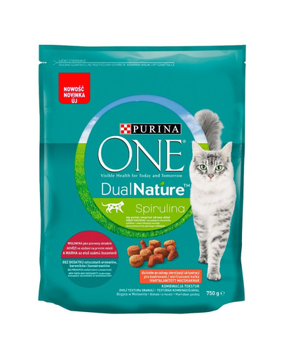 PURINA ONE DualNature Sterilcat Hovězí se spirulinou 750 g
