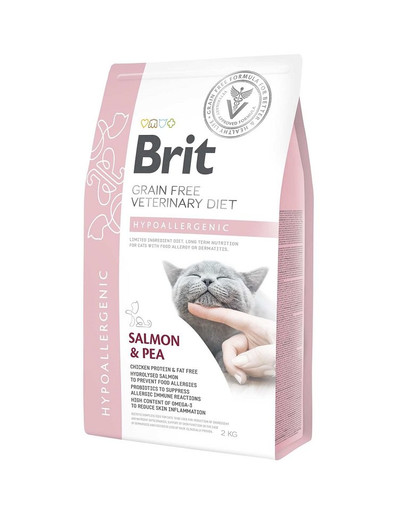BRIT Veterinary Diets Cat Hypoallergenic 2 kg