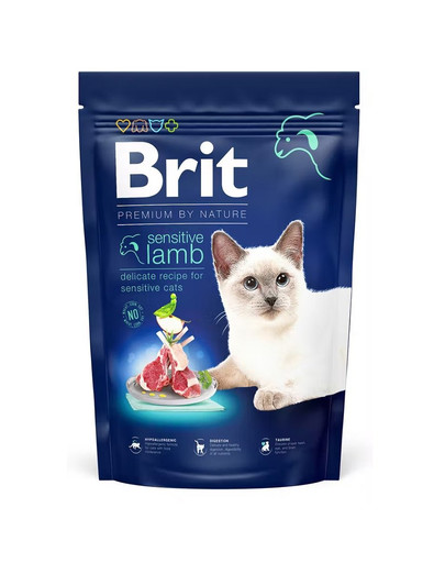 BRIT Premium Cat by Nature Sensitive Lamb 300 g