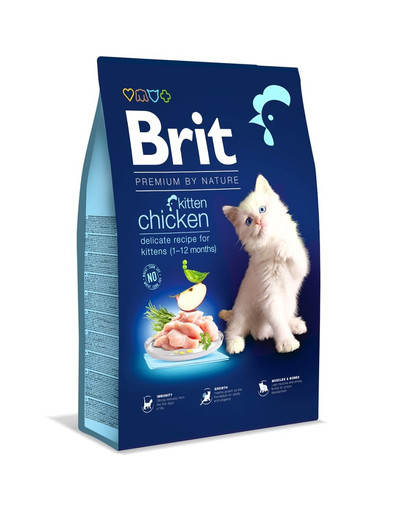 BRIT Premium Cat by Nature Kitten Chicken 1,5 kg
