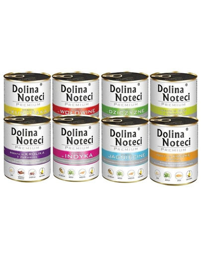 DOLINA NOTECI Premium Mix příchutí bez ryb 20x800g