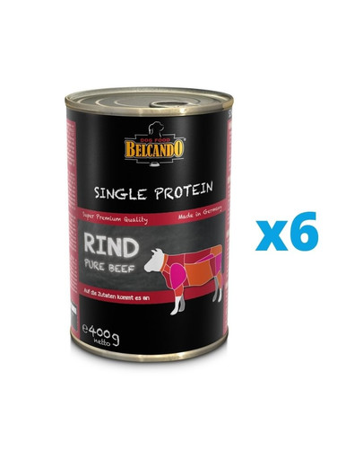 BELCANDO Single Protein Beef 6x400g