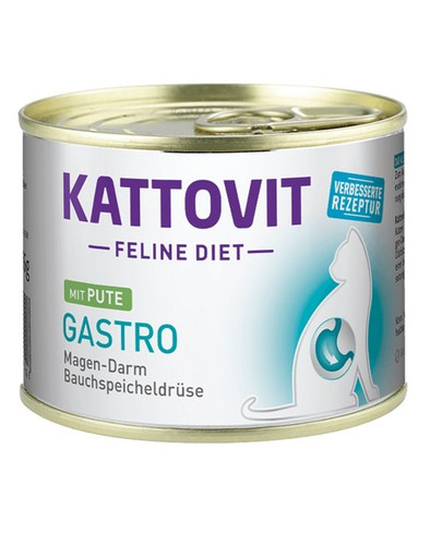 KATTOVIT Feline Diet Gastro Turkey 185 g
