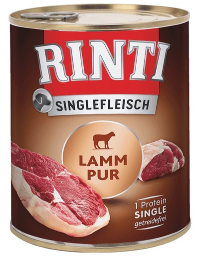 RINTI Singlefleisch Lamb Pure 800 g