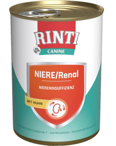 RINTI Canine Niere/Renal Chicken 800 g