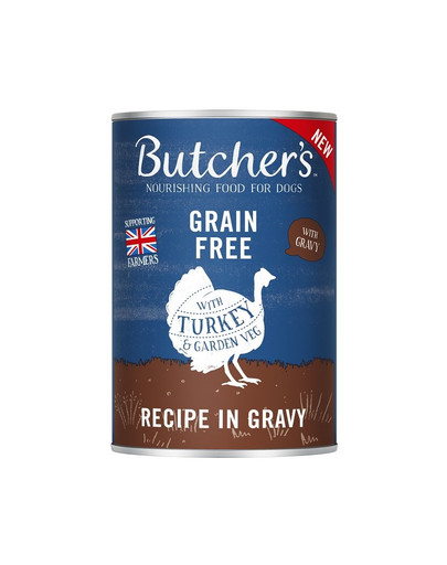 BUTCHER'S Original Recipe Turkey in Gravy 400g