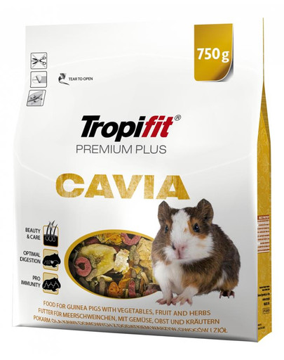 TROPIFIT Premium Plus CAVIA 750 g krmivo pro morčata