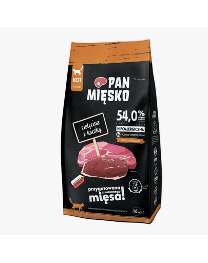 PAN MIĘSKO Telecí maso s kachnou M 1,6kg